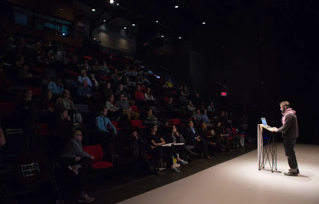 Lecture in Philadelphia about a city-wide arts festival