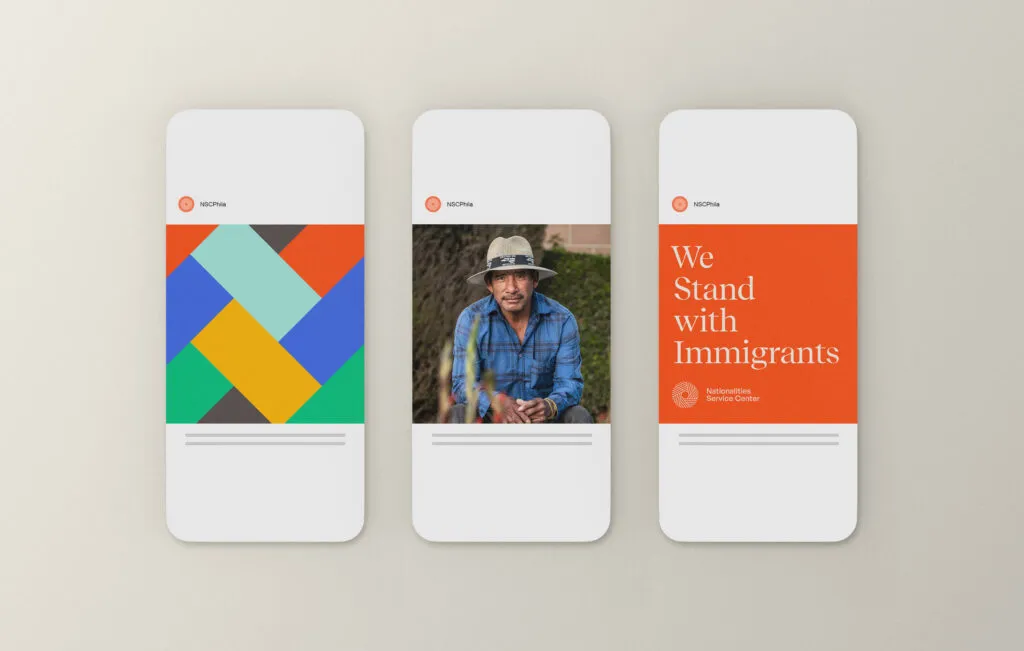 colorful social media templates for non-profit organization