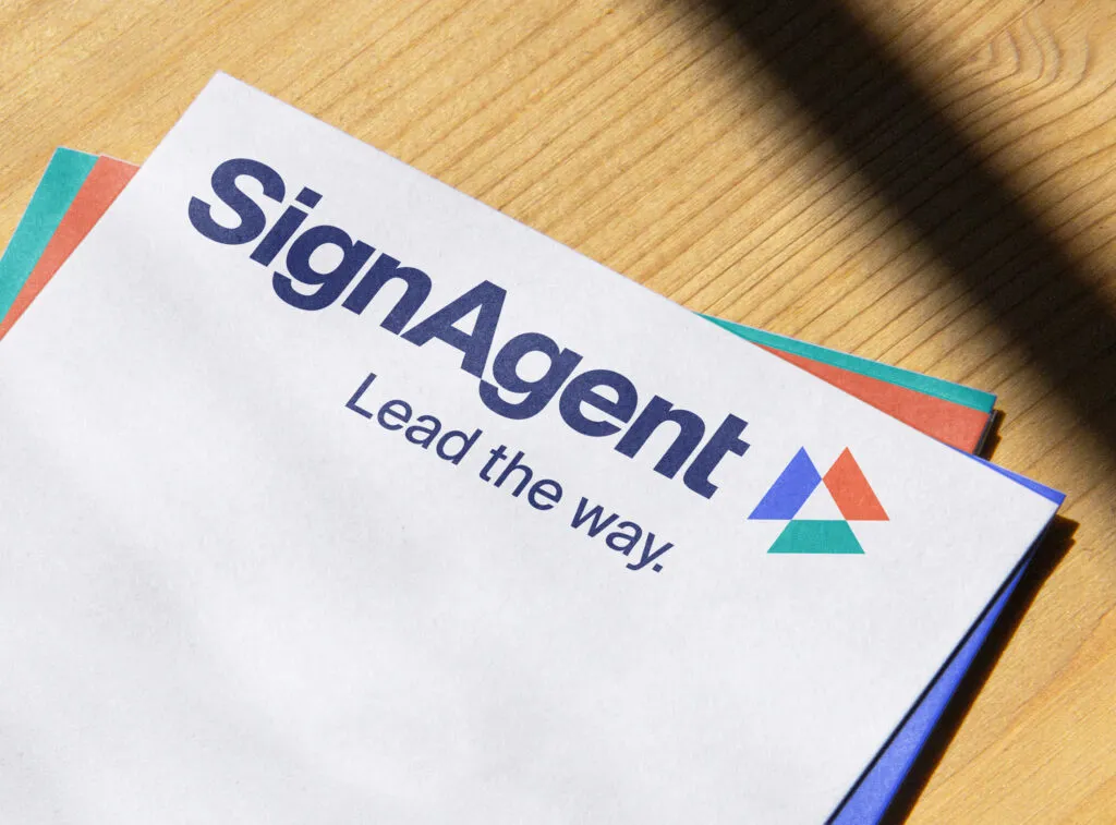 SIgnAgent stationery design J2