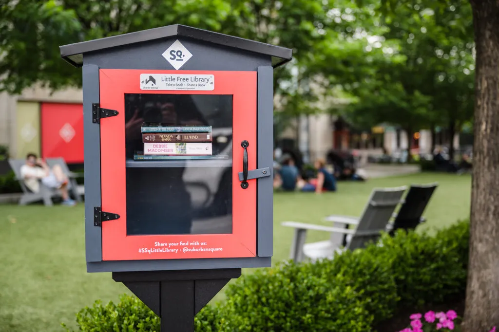 branded tiny library