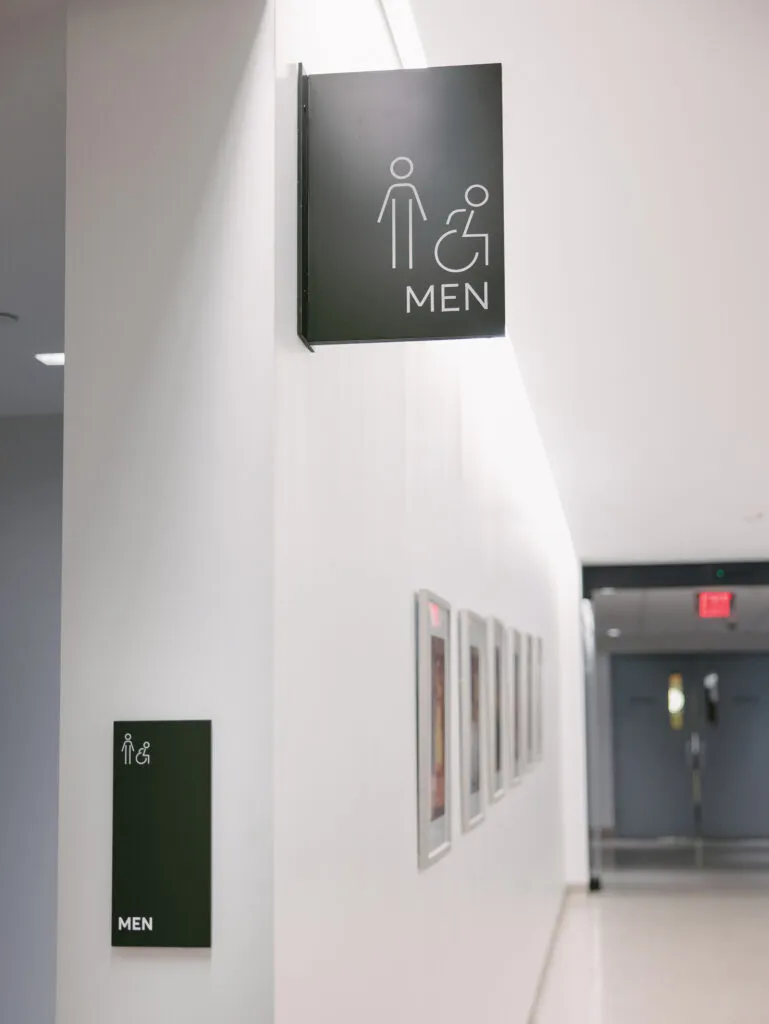 mens room sign